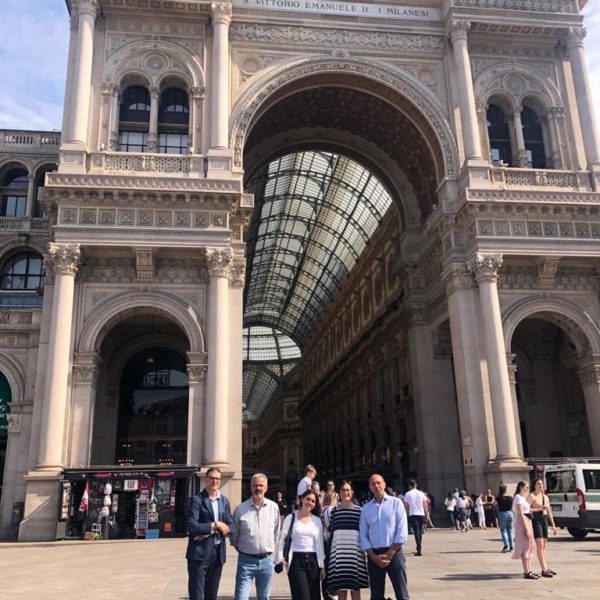 A delegation of 3 representatives from Sao Paulo is undertaking a 3-days Study Visit in Milan.