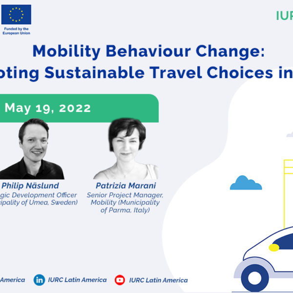 Watch the webinar video: “Mobility Behaviour Change: Promoting Sustainable Choices in Cities”
