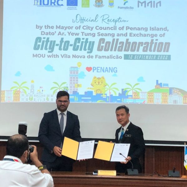 Maia and Famalicão visit to Malaysia’s Penang Cities – World Habitat Day 2022