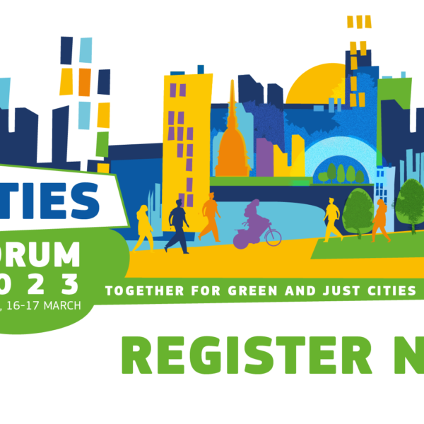 Register Now: Cities Forum 2023 in Turin