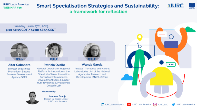 Watch IURC’s LA Webinar #16 “Smart Specialization Strategies and Sustainability”