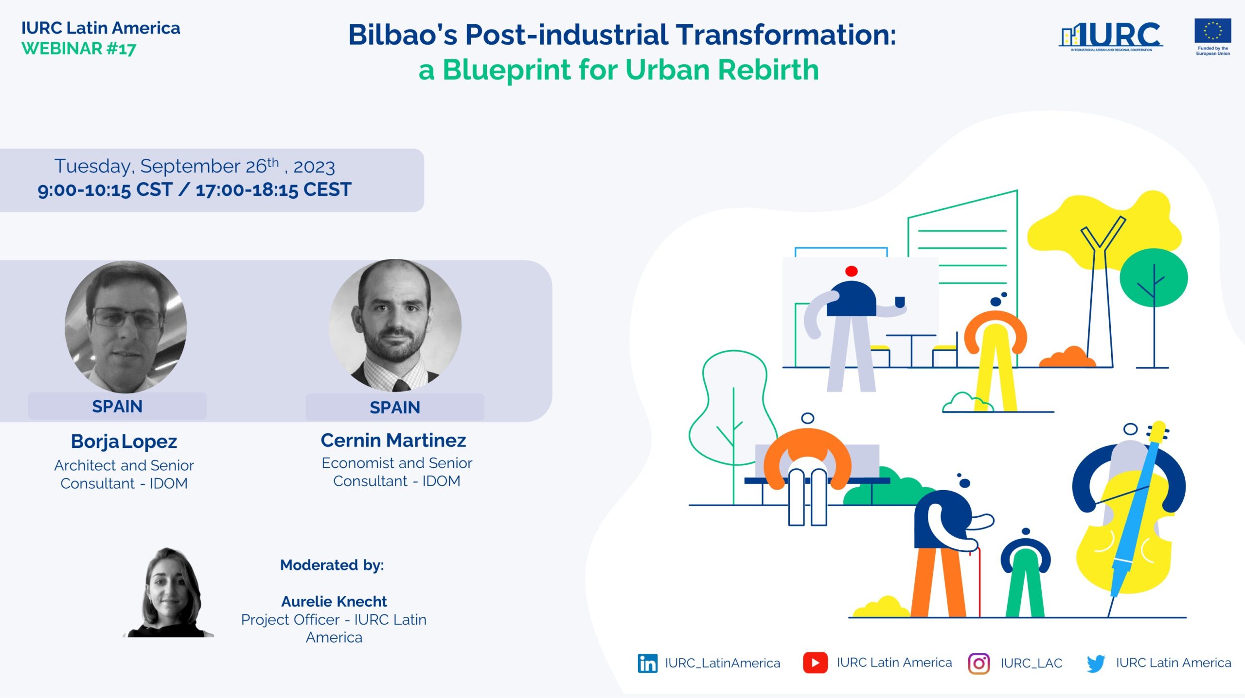 Webinar 17. «La transformación postindustrial de Bilbao: Un plan para el renacimiento urbano»