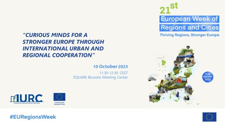 IURC at the European Week of Regions and Cities