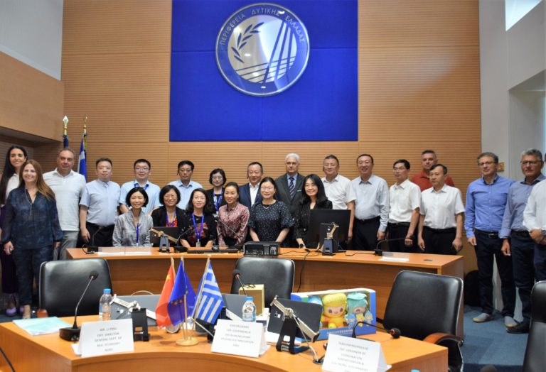 Beijing, Dalian, Hangzhou and Zhengzhou Delegates Visit Lazio Region and Region of Western Greece